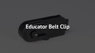mini educator belt clip